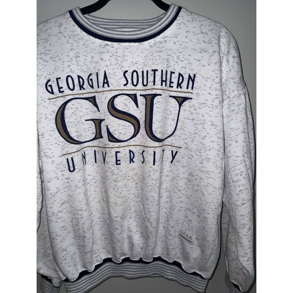 Vintage Georgia Southern University Gear For Sports Sweatshirt Woman's Size Med
